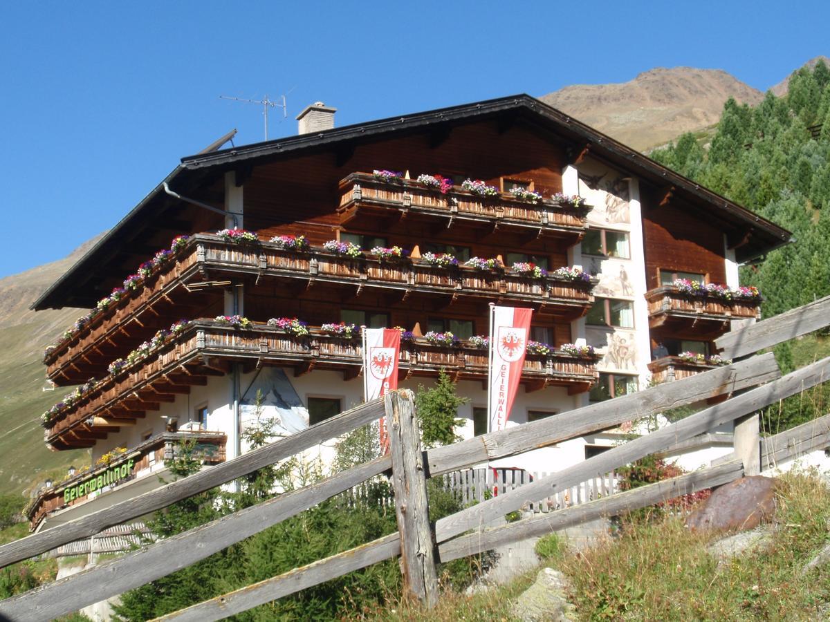 Gasthof Geierwallihof Vent Dış mekan fotoğraf